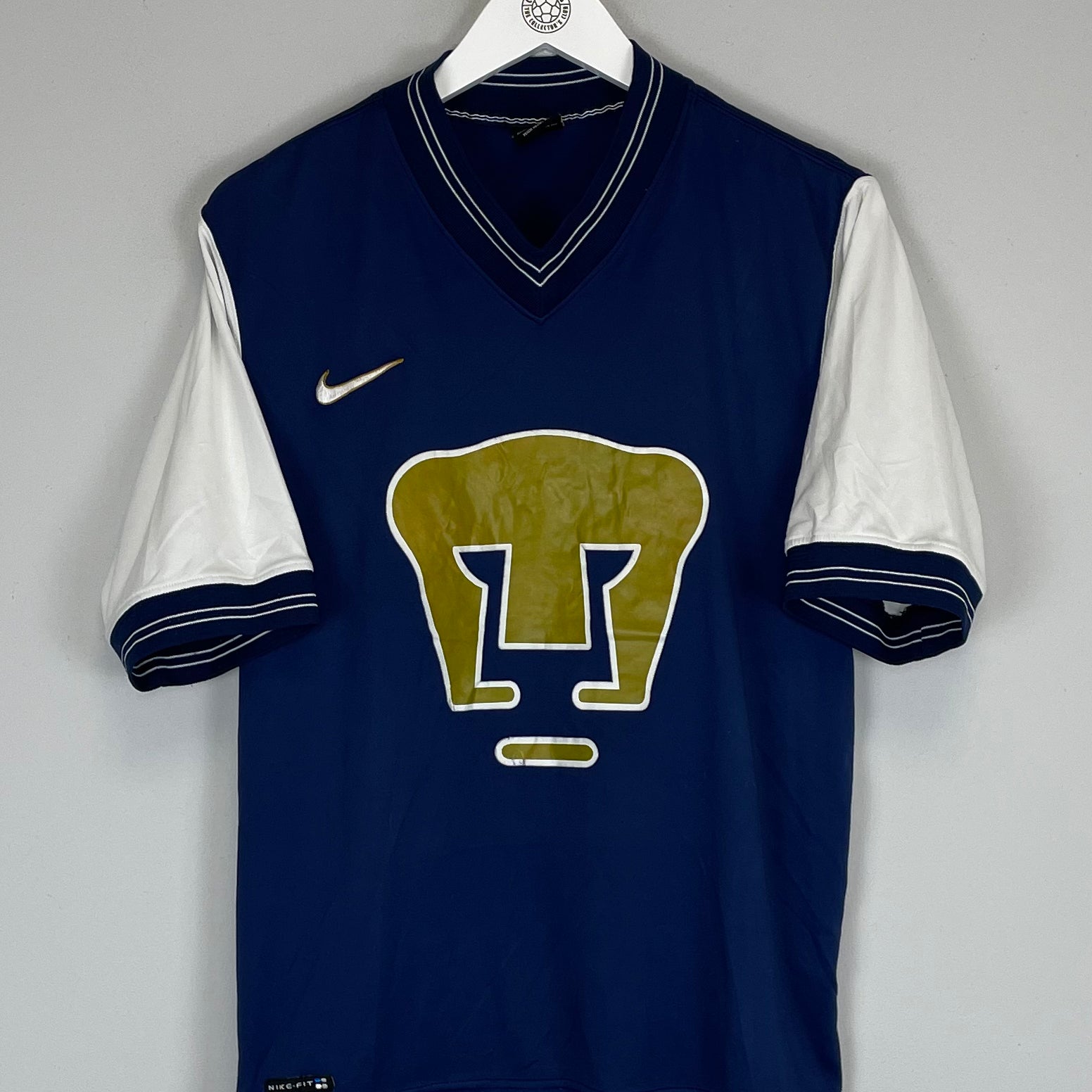 Shop 1998/99 UNAM PUMAS AWAY SHIRT (M) NIKE, classic football shirts, vintage football shirts & retro soccer jerseys at Cult Kits