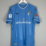 2023/24 LAZIO LUIS ALBERTO #10 *MATCH ISSUE* HOME SHIRT (M) MIZUNO