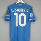 2023/24 LAZIO LUIS ALBERTO #10 *MATCH ISSUE* HOME SHIRT (M) MIZUNO