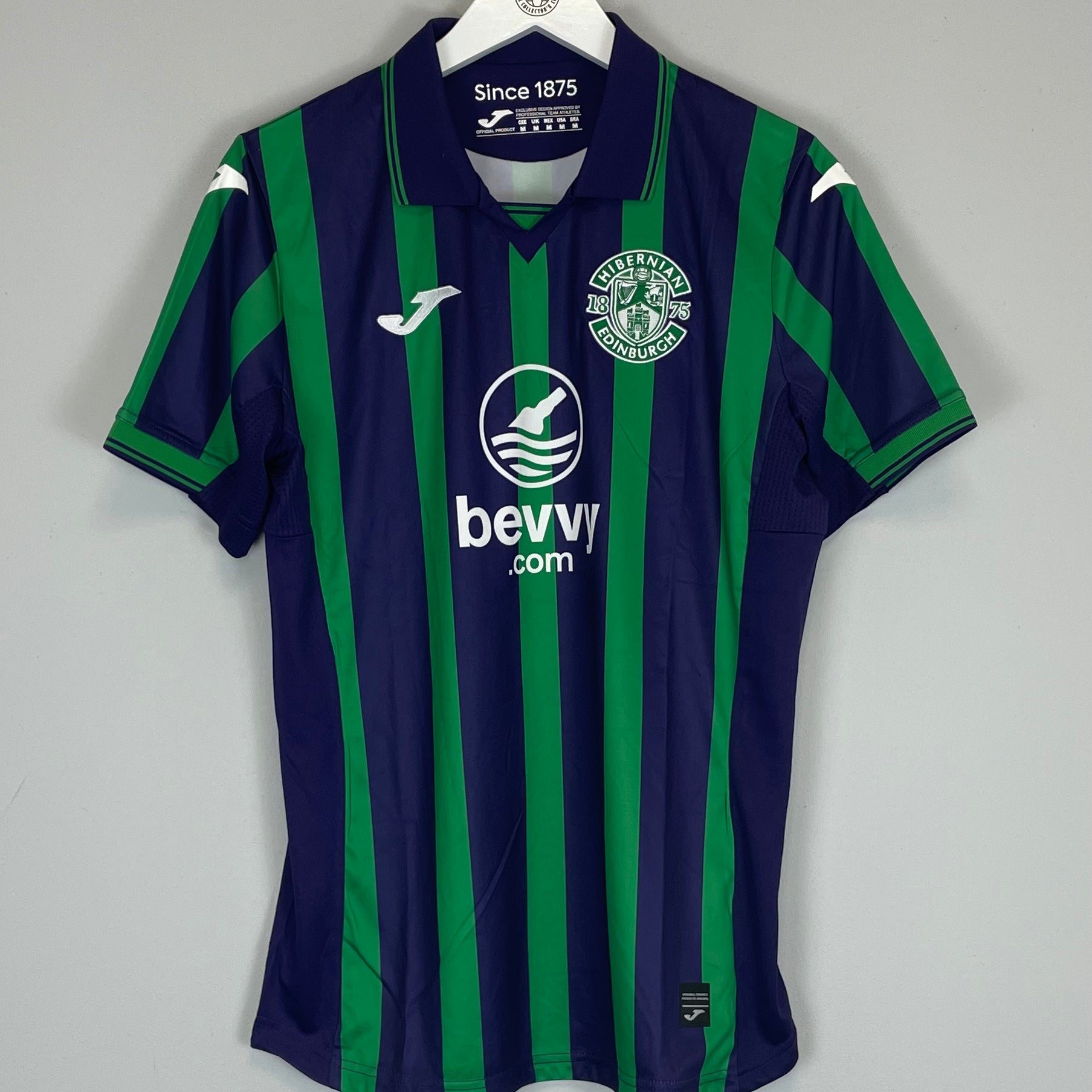 Shop 2024/25 HIBERNIAN THIRD SHIRT (M) JOMA, classic football shirts, vintage football shirts & retro soccer jerseys at Cult Kits