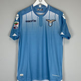 2015/16 LAZIO F.ANDERSON #10 *MATCH ISSUE* HOME SHIRT (M) MACRON