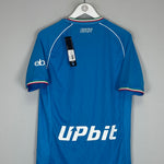 Shop 2023/24 NAPOLI *BNWT* HOME SHIRT (L) EA7, classic football shirts, vintage football shirts & retro soccer jerseys at Cult Kits