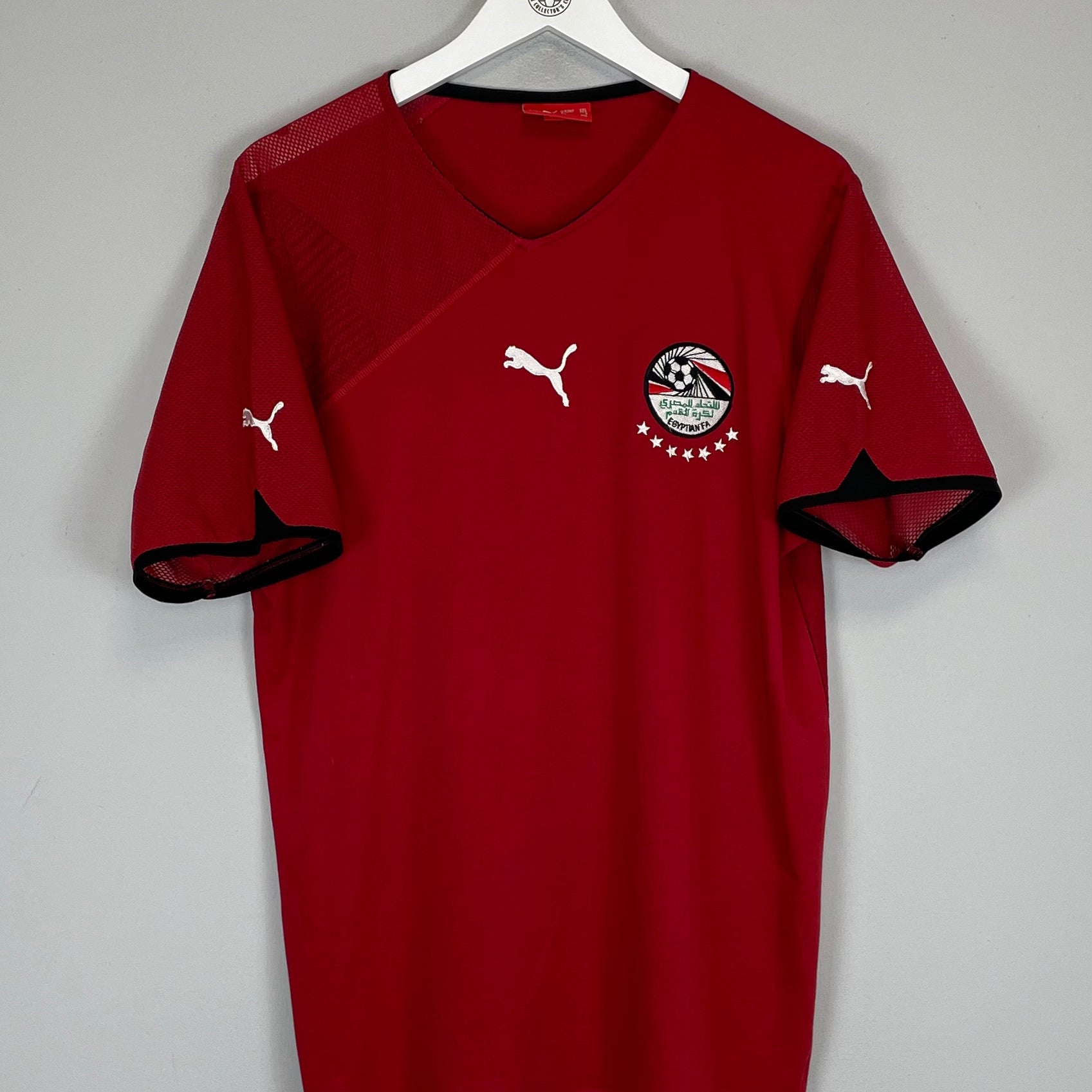 Shop 2010/11 EGYPT HOME SHIRT (XXL) PUMA, classic football shirts, vintage football shirts & retro soccer jerseys at Cult Kits