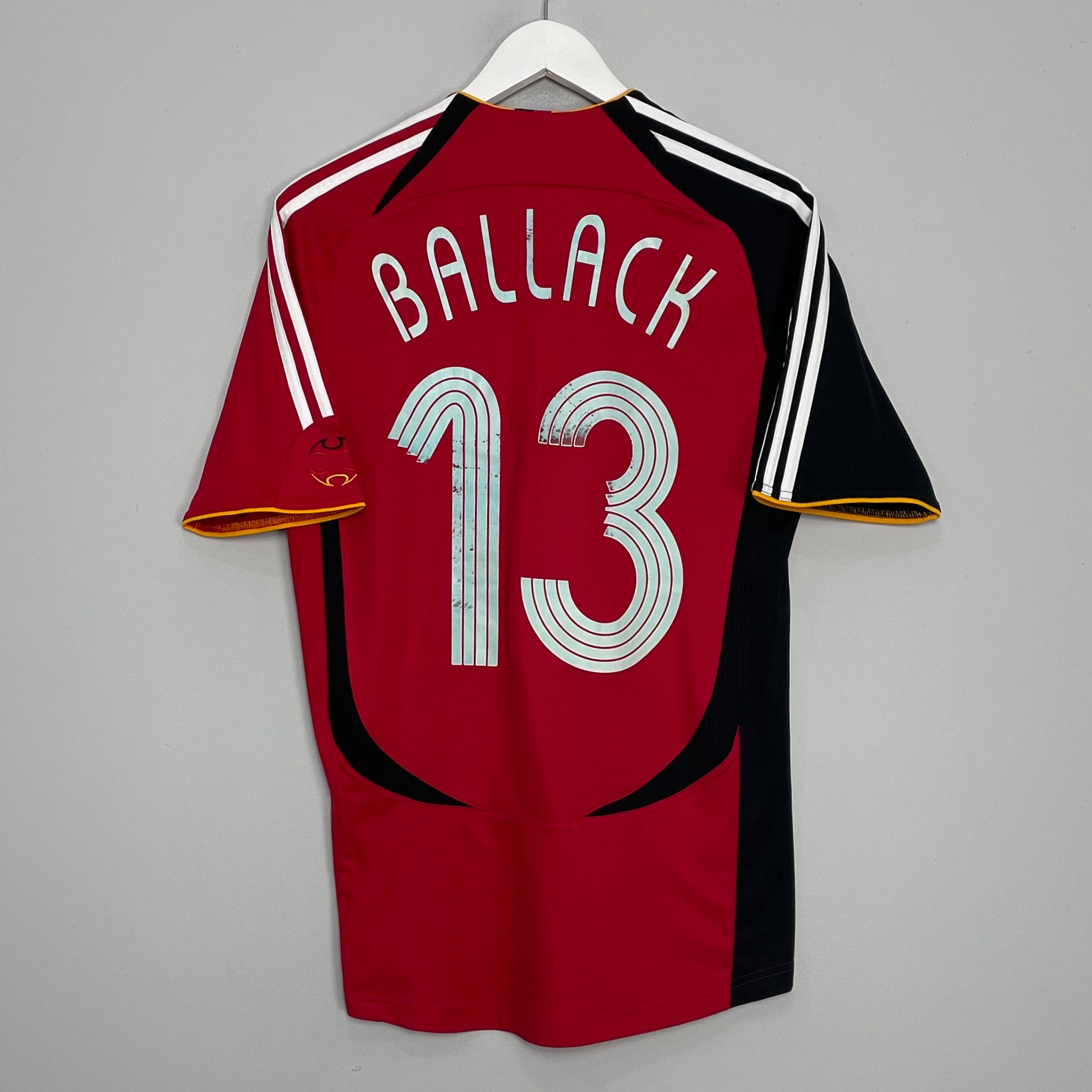 Shop 2005/07 GERMANY BALLACK #13 AWAY SHIRT (S) ADIDAS, classic football shirts, vintage football shirts & retro soccer jerseys at Cult Kits