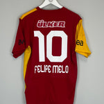 Shop 2011/12 GALATASARAY FELIPE MELO #10 HOME SHIRT (M) NIKE, classic football shirts, vintage football shirts & retro soccer jerseys at Cult Kits