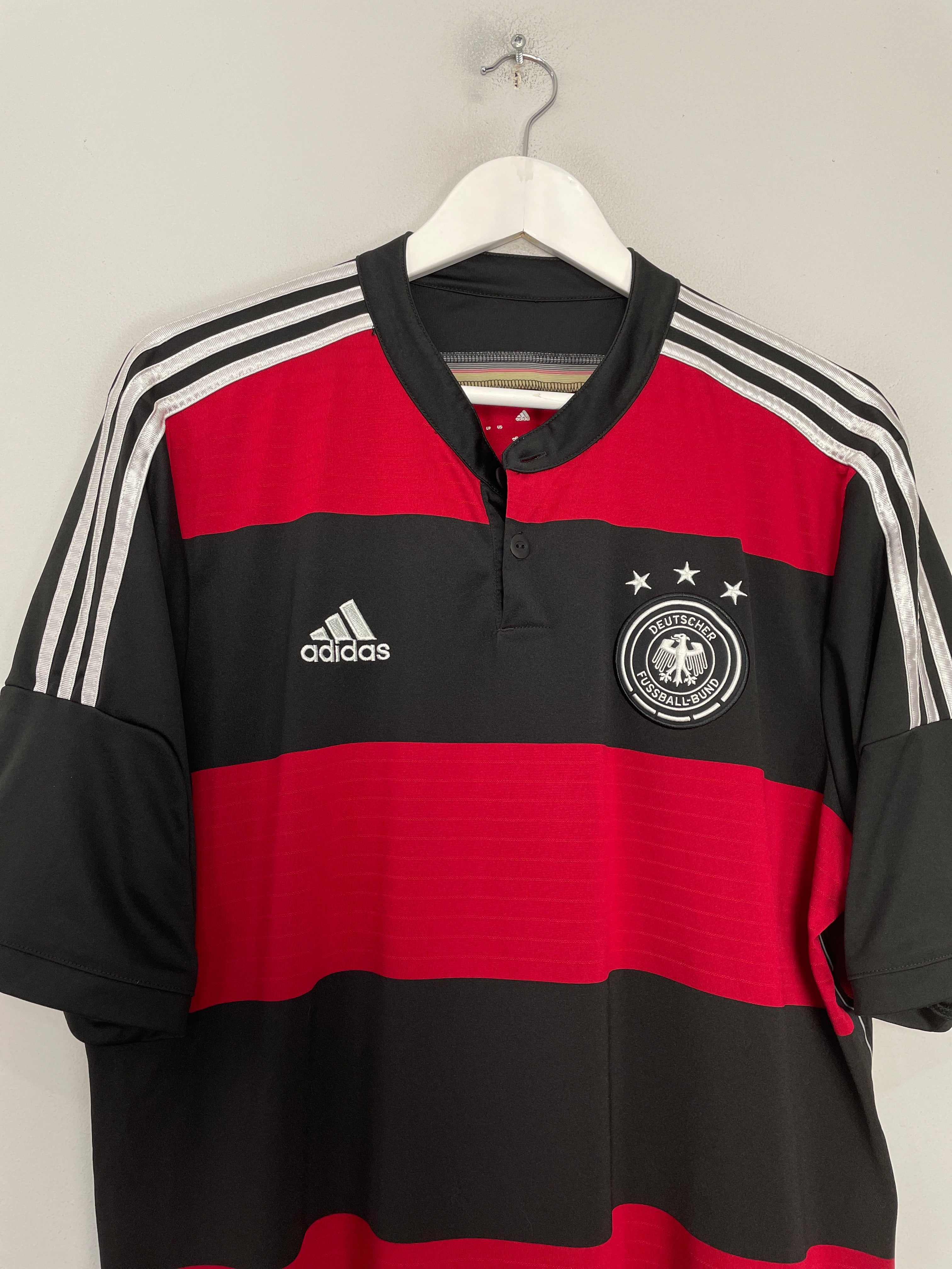 Shop 2014/15 GERMANY AWAY SHIRT (L) ADIDAS, classic football shirts, vintage football shirts & retro soccer jerseys at Cult Kits