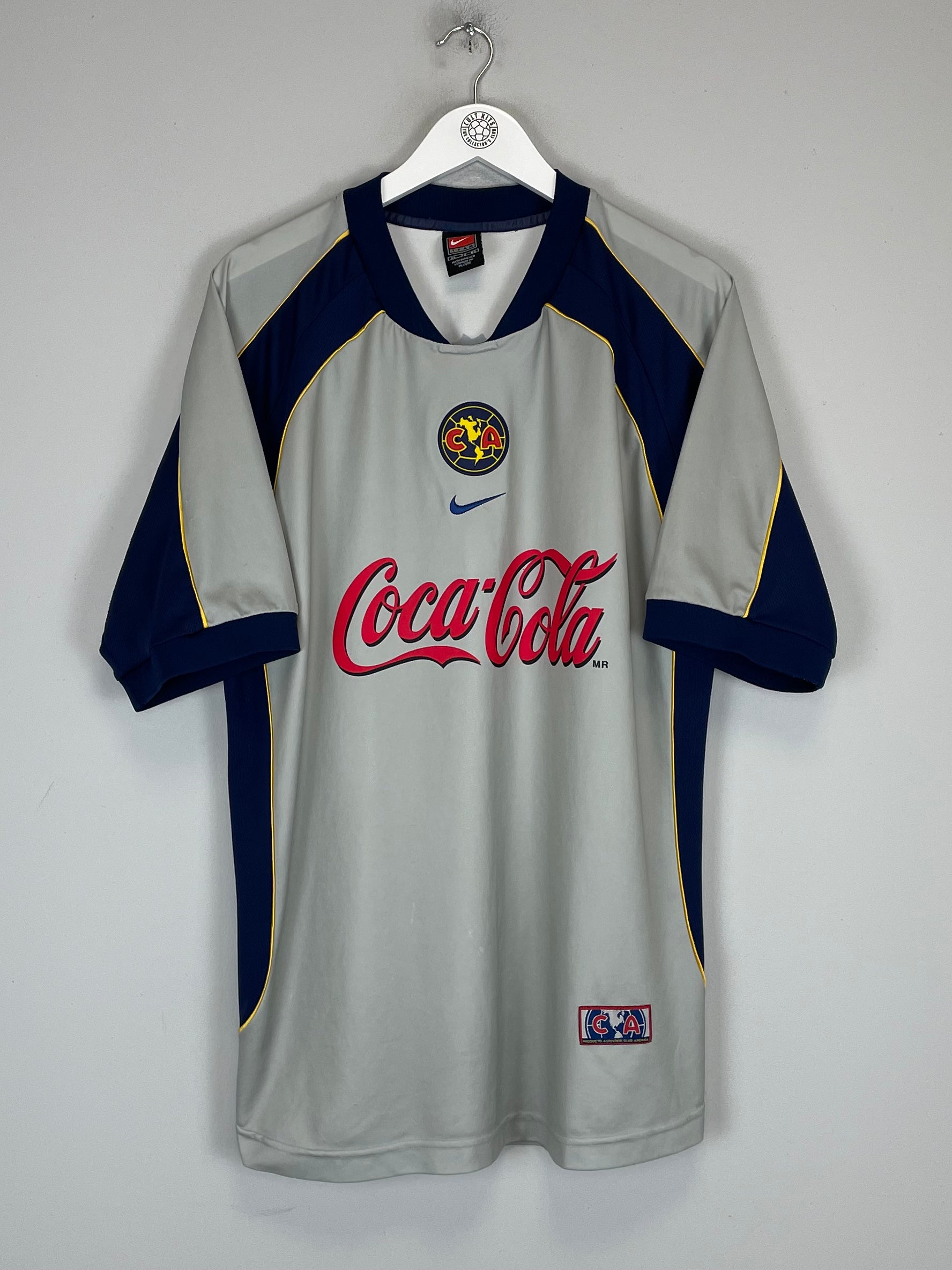 Shop 2001/02 CLUB AMERICA GK SHIRT (XL) NIKE, classic football shirts, vintage football shirts & retro soccer jerseys at Cult Kits