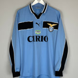 1998/00 LAZIO INZAGHI #21 L/S HOME SHIRT (L) PUMA