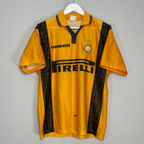 Shop 1996/97 INTER MILAN ZAMORANO #9 THIRD SHIRT (M) UMBRO, classic football shirts, vintage football shirts & retro soccer jerseys at Cult Kits