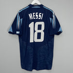 Shop 2004/05 ARGENTINA MESSI #18 AWAY SHIRT (L) ADIDAS, classic football shirts, vintage football shirts & retro soccer jerseys at Cult Kits