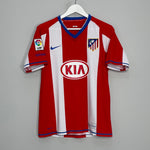 Shop 2007/08 ATLETICO MADRID FORLAN #7 HOME SHIRT (S) NIKE, classic football shirts, vintage football shirts & retro soccer jerseys at Cult Kits
