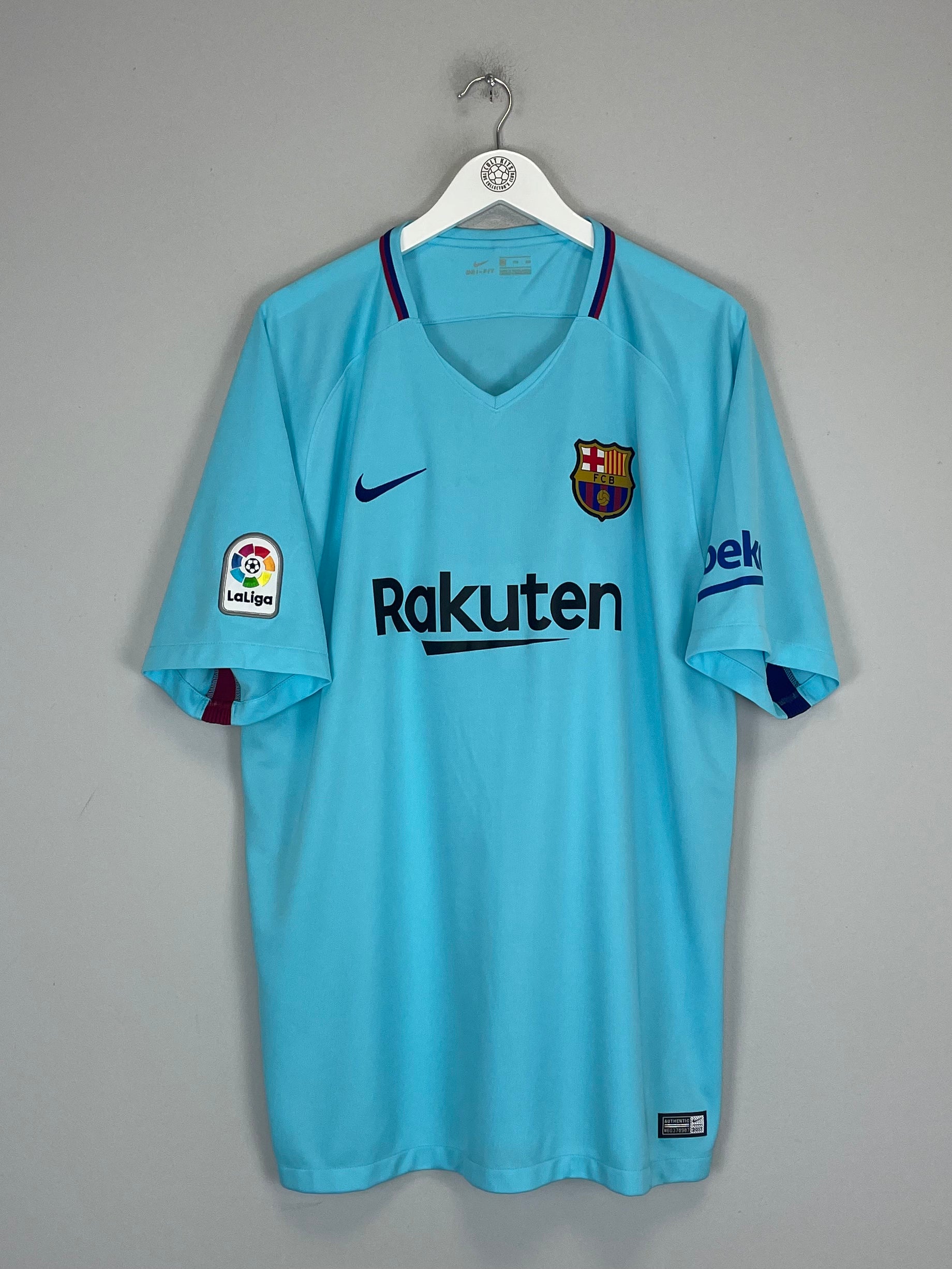 2017/18 BARCELONA MESSI #10 AWAY SHIRT (XXL) NIKE – Cult Kits 2017/18 BARCELONA MESSI #10 AWAY SHIRT (XXL) NIKE – Cult Kits
