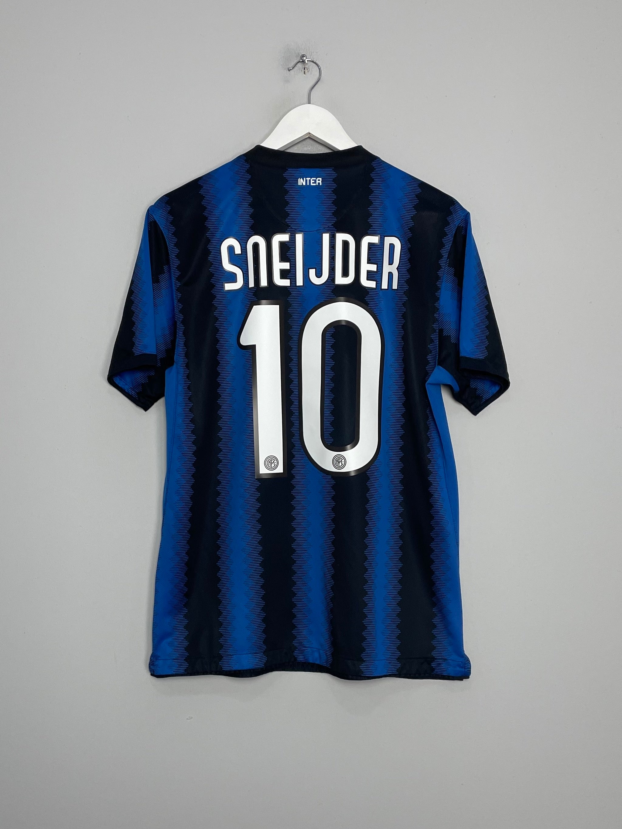 2010/11 INTER MILAN SNEIJDER #10 HOME SHIRT (M) NIKE