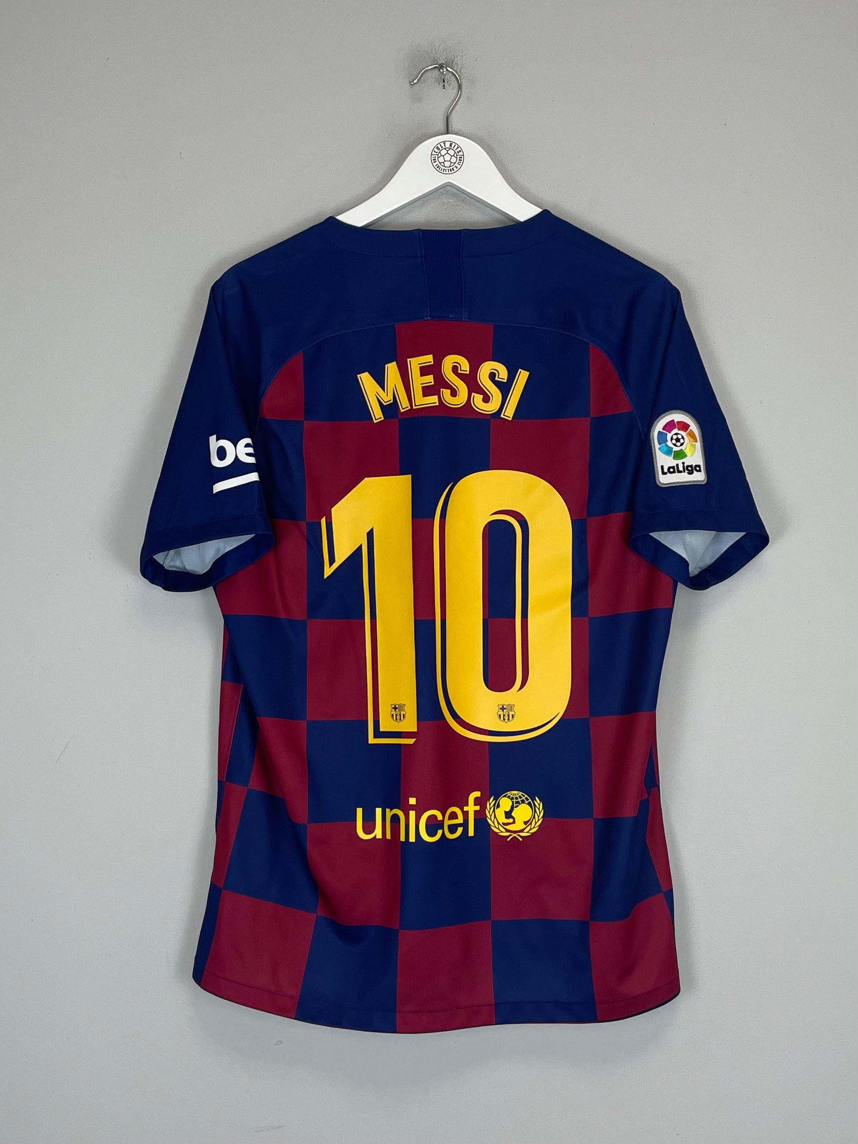 Shop 2019/20 BARCELONA MESSI #10 HOME SHIRT (L) NIKE, classic football shirts, vintage football shirts & retro soccer jerseys at Cult Kits