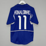 Shop 2002/04 BRAZIL RONALDINHO #10 AWAY SHIRT (S) NIKE, classic football shirts, vintage football shirts & retro soccer jerseys at Cult Kits