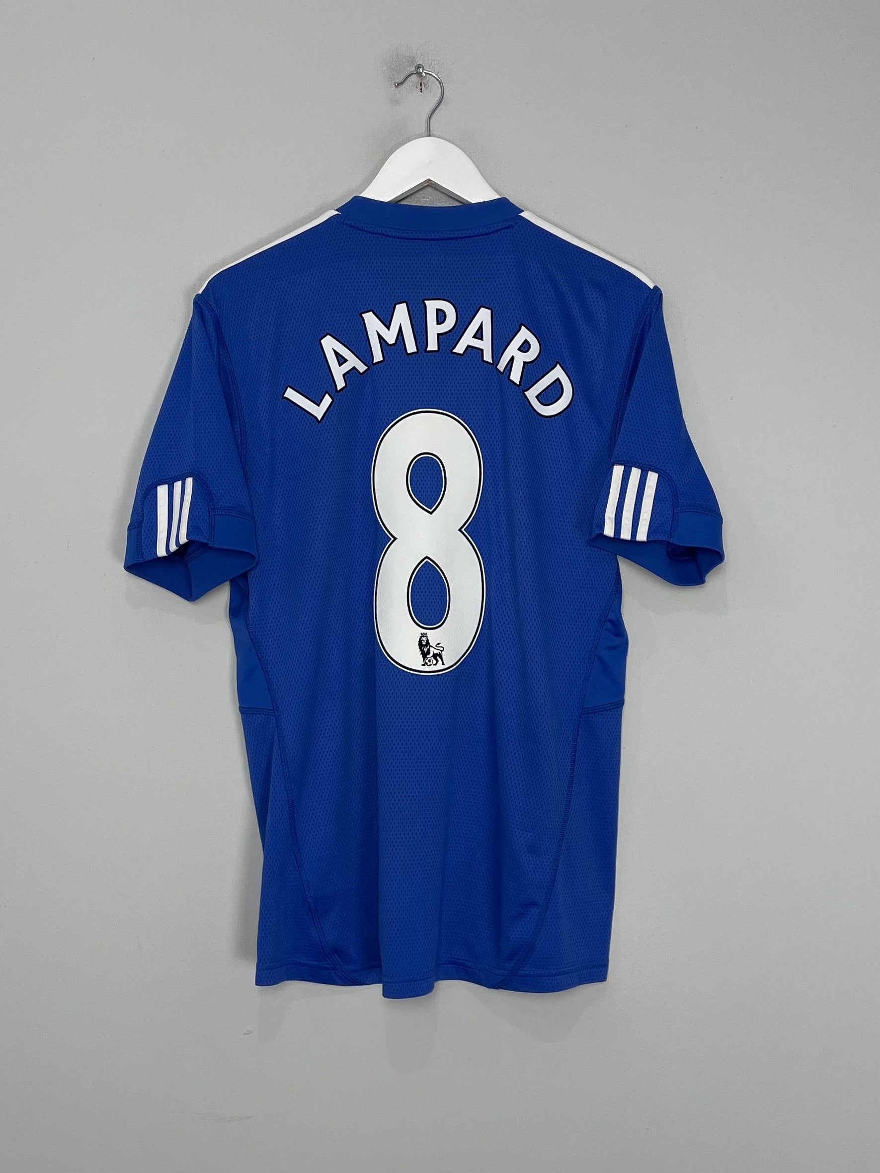 2009/10 CHELSEA LAMPARD #8 HOME SHIRT (M) ADIDAS