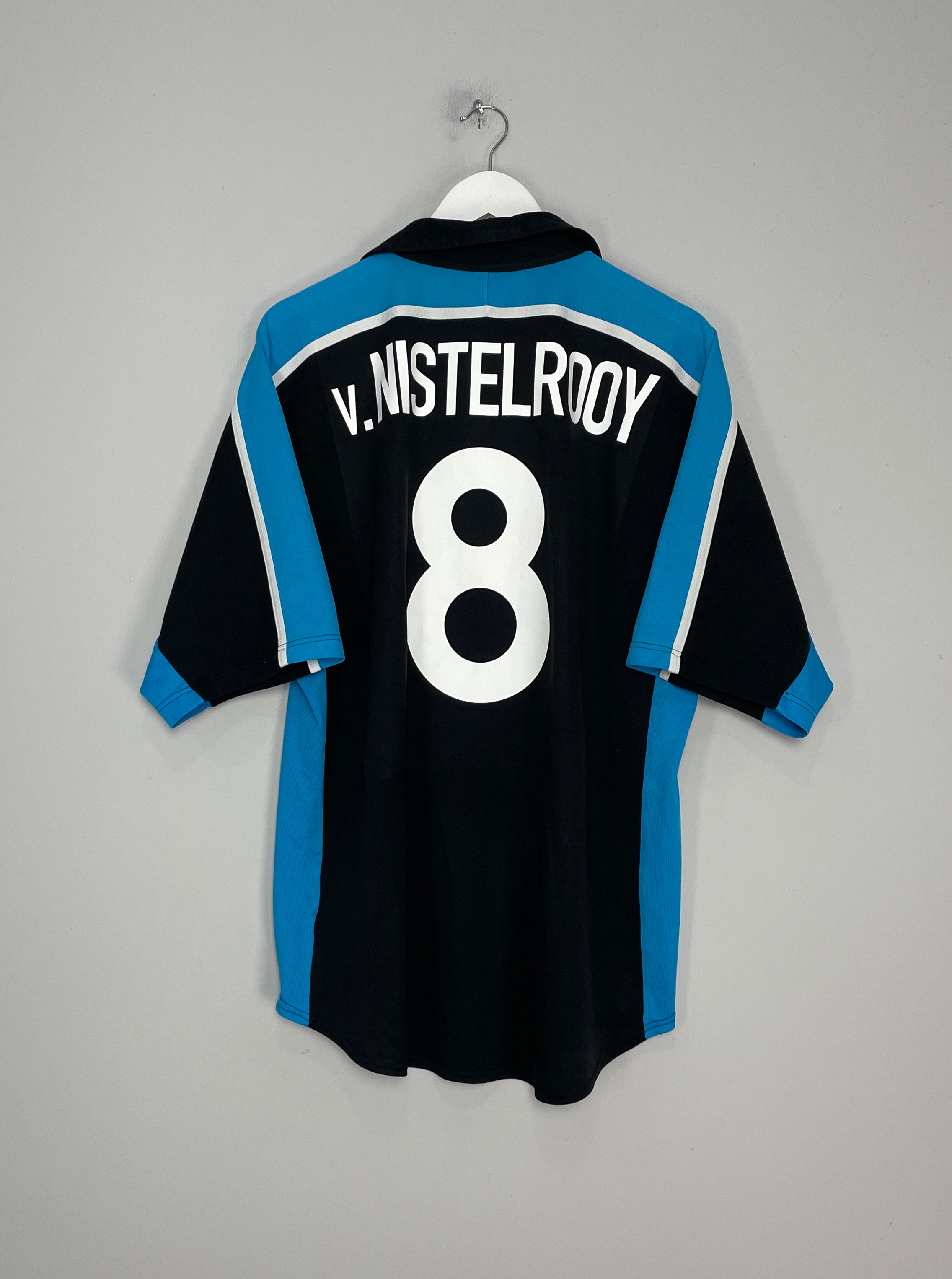Shop 1999/01 PSV V.NISTELROOY #8 AWAY SHIRT (XL) NIKE, classic football shirts, vintage football shirts & retro soccer jerseys at Cult Kits
