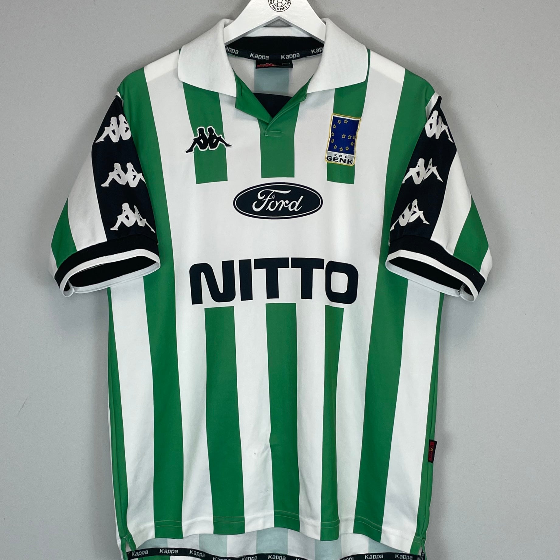 Shop 1999/01 KRC GENK THIRD SHIRT (M) KAPPA, classic football shirts, vintage football shirts & retro soccer jerseys at Cult Kits