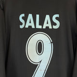 1998/99 LAZIO SALAS #9 *MATCH ISSUE* L/S AWAY SHIRT (XL) PUMA