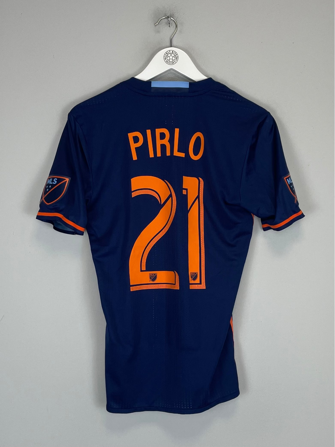 Shop 2016/17 NEW YORK CITY PIRLO #21 AUTHENTIC AWAY SHIRT (S) ADIDAS, classic football shirts, vintage football shirts & retro soccer jerseys at Cult Kits
