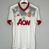 2015/16 MANCHESTER UNITED T-SHIRT (S) ADIDAS