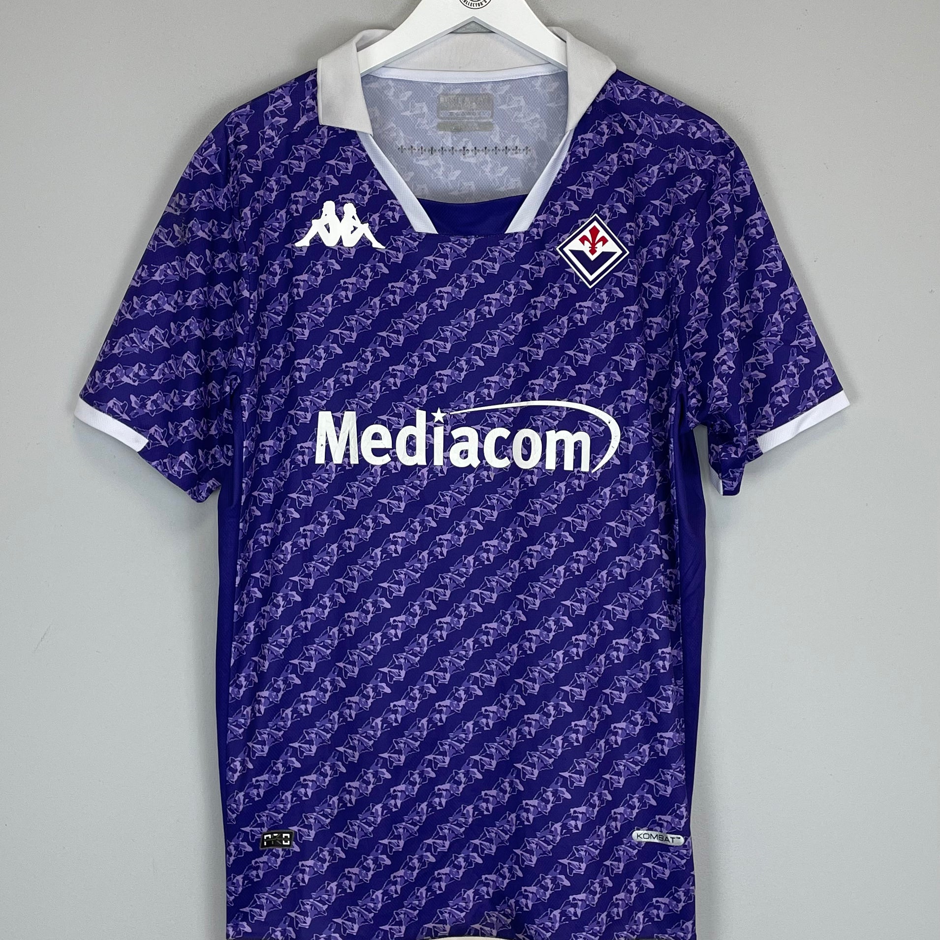 Shop 2023/24 FIORENTINA HOME SHIRT (XL) KAPPA, classic football shirts, vintage football shirts & retro soccer jerseys at Cult Kits
