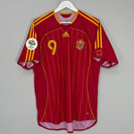 Shop 2006/08 SPAIN F.TORRES #9 HOME SHIRT (L) ADIDAS, classic football shirts, vintage football shirts & retro soccer jerseys at Cult Kits