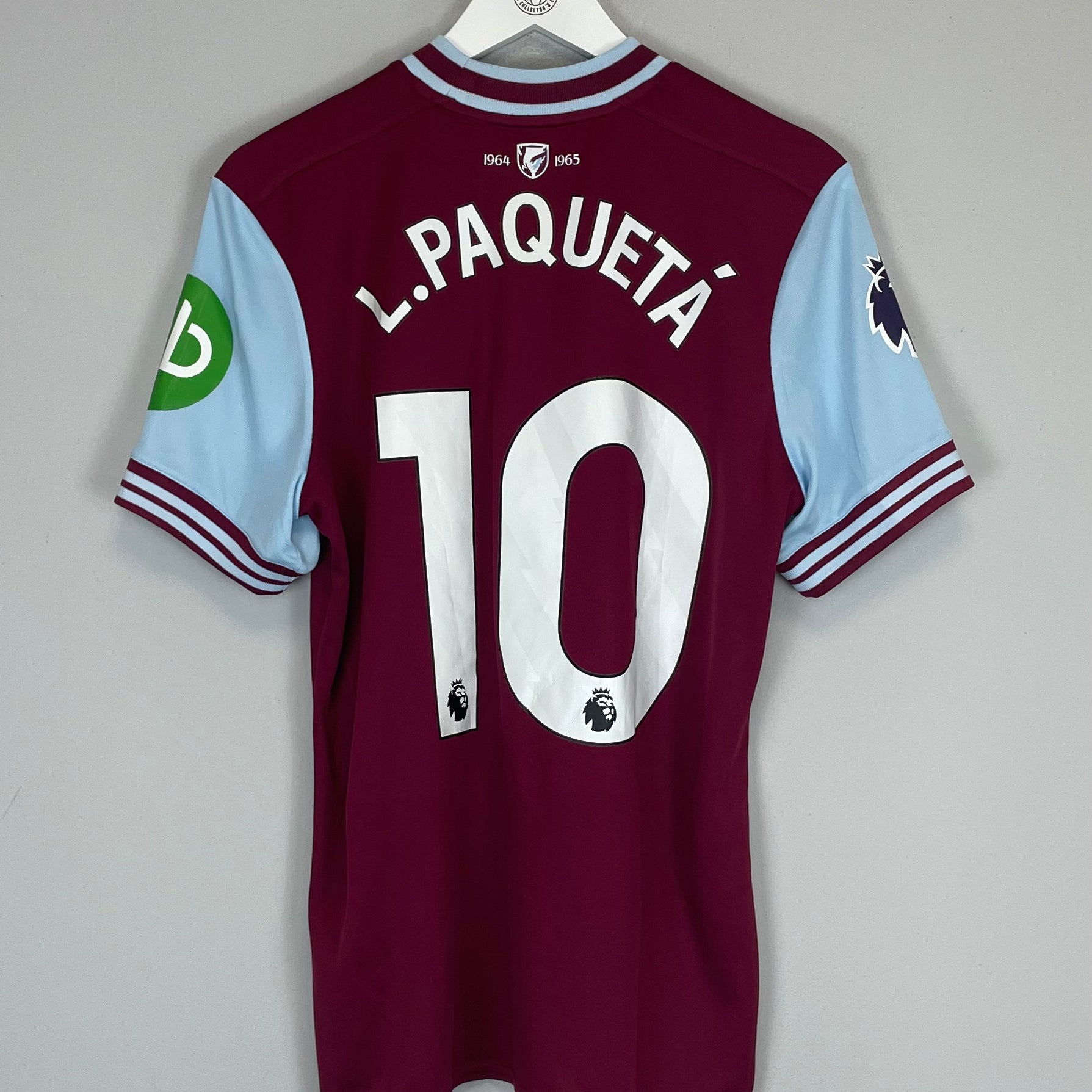 Shop 2024/25 WEST HAM L.PAQUETA #10 HOME SHIRT (M) UMBRO, classic football shirts, vintage football shirts & retro soccer jerseys at Cult Kits