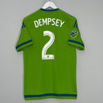 2015/16 SEATTLE SOUNDERS DEMPSEY #2 HOME SHIRT (M) ADIDAS