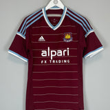 2014/15 WEST HAM NOBLE #16 HOME SHIRT (M) ADIDAS