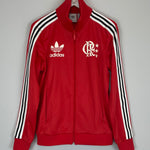 Shop 1981 FLAMENGO ADIDAS ORIGINALS TRACK JACKET (M), classic football shirts, vintage football shirts & retro soccer jerseys at Cult Kits