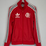 Shop 1981 FLAMENGO ADIDAS ORIGINALS TRACK JACKET (M), classic football shirts, vintage football shirts & retro soccer jerseys at Cult Kits