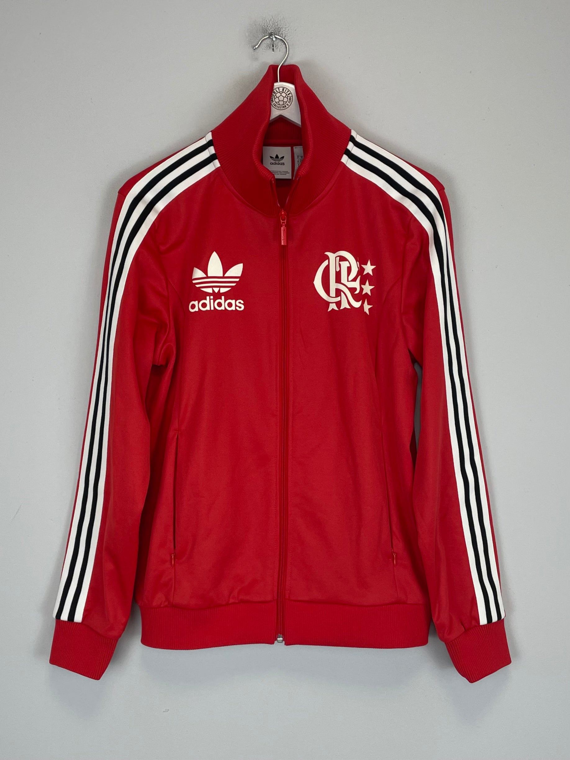 Shop 1981 FLAMENGO ADIDAS ORIGINALS TRACK JACKET (M), classic football shirts, vintage football shirts & retro soccer jerseys at Cult Kits