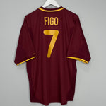 2000/02 PORTUGAL FIGO #7 HOME SHIRT (XL) NIKE