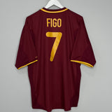 2000/02 PORTUGAL FIGO #7 HOME SHIRT (XL) NIKE