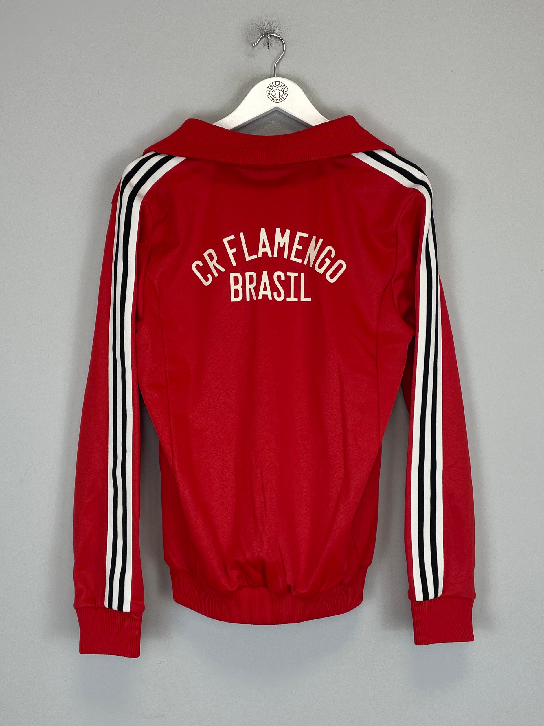 Shop 1981 FLAMENGO ADIDAS ORIGINALS TRACK JACKET (M), classic football shirts, vintage football shirts & retro soccer jerseys at Cult Kits