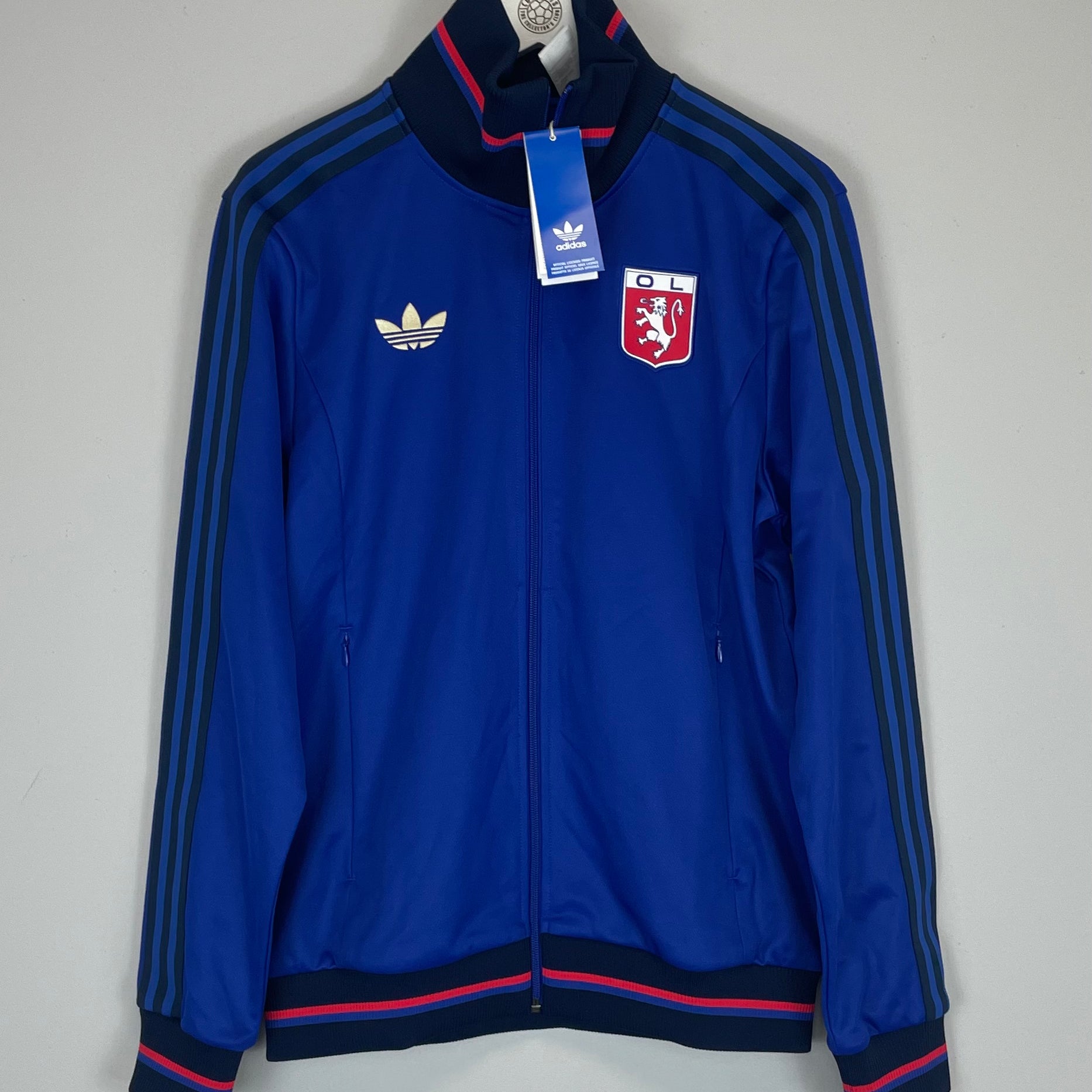 Shop 2025 LYON *BNWT* ADIDAS ORIGINALS TRACK JACKET (M), classic football shirts, vintage football shirts & retro soccer jerseys at Cult Kits