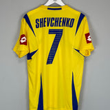 2006/08 UKRAINE SHEVCHENKO #7 HOME SHIRT (XL) LOTTO