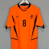 2002/04 NETHERLANDS DAVIDS #8 HOME SHIRT (S) NIKE