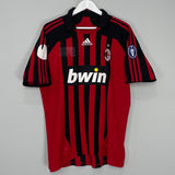 2007/08 AC MILAN RONALDO #99 HOME SHIRT (L) ADIDAS