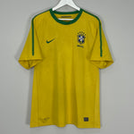 Shop 2010/11 BRAZIL HOME SHIRT (XL) NIKE, classic football shirts, vintage football shirts & retro soccer jerseys at Cult Kits