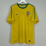 Shop 2010/11 BRAZIL HOME SHIRT (XL) NIKE, classic football shirts, vintage football shirts & retro soccer jerseys at Cult Kits