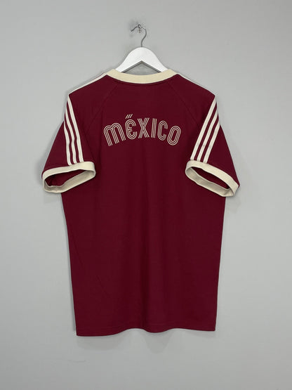 1985 MEXICO *ADIDAS ORIGINALS RE-ISSUE* AWAY SHIRT (XL) ADIDAS