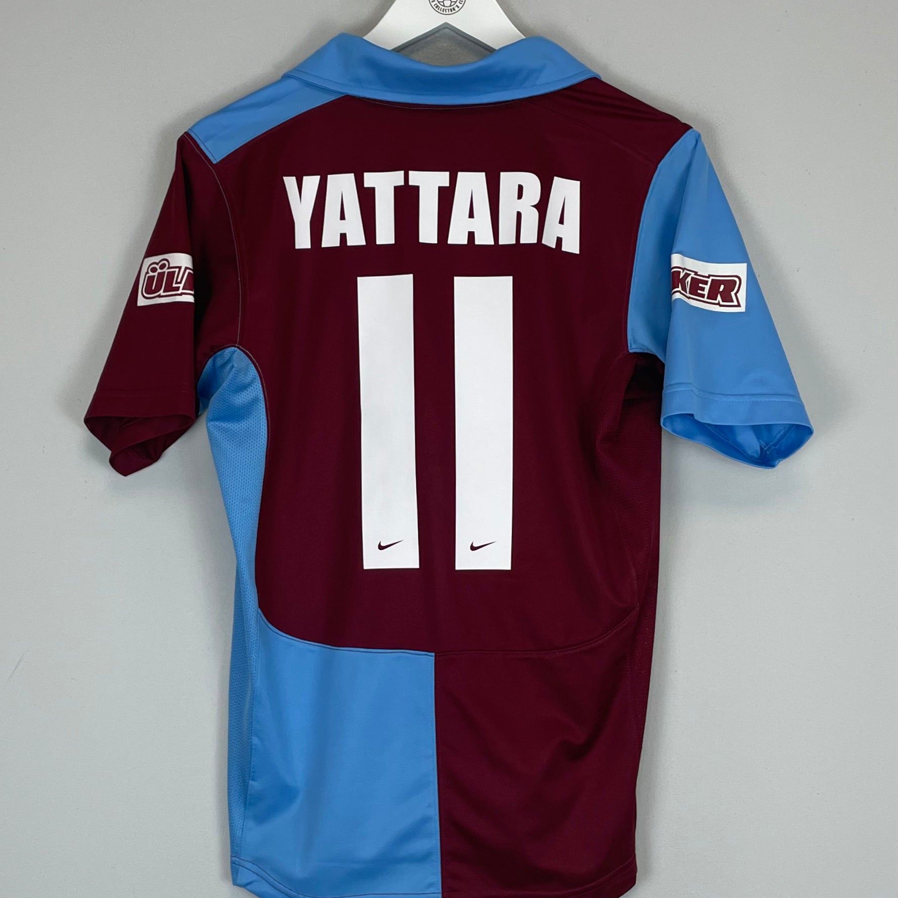 Shop 2008/09 TRABZONSPOR YATTARA #11 HOME SHIRT (S) NIKE, classic football shirts, vintage football shirts & retro soccer jerseys at Cult Kits