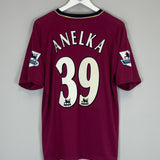 Shop 2007/08 BOLTON ANELKA #39 AWAY SHIRT (L) REEBOK, classic football shirts, vintage football shirts & retro soccer jerseys at Cult Kits