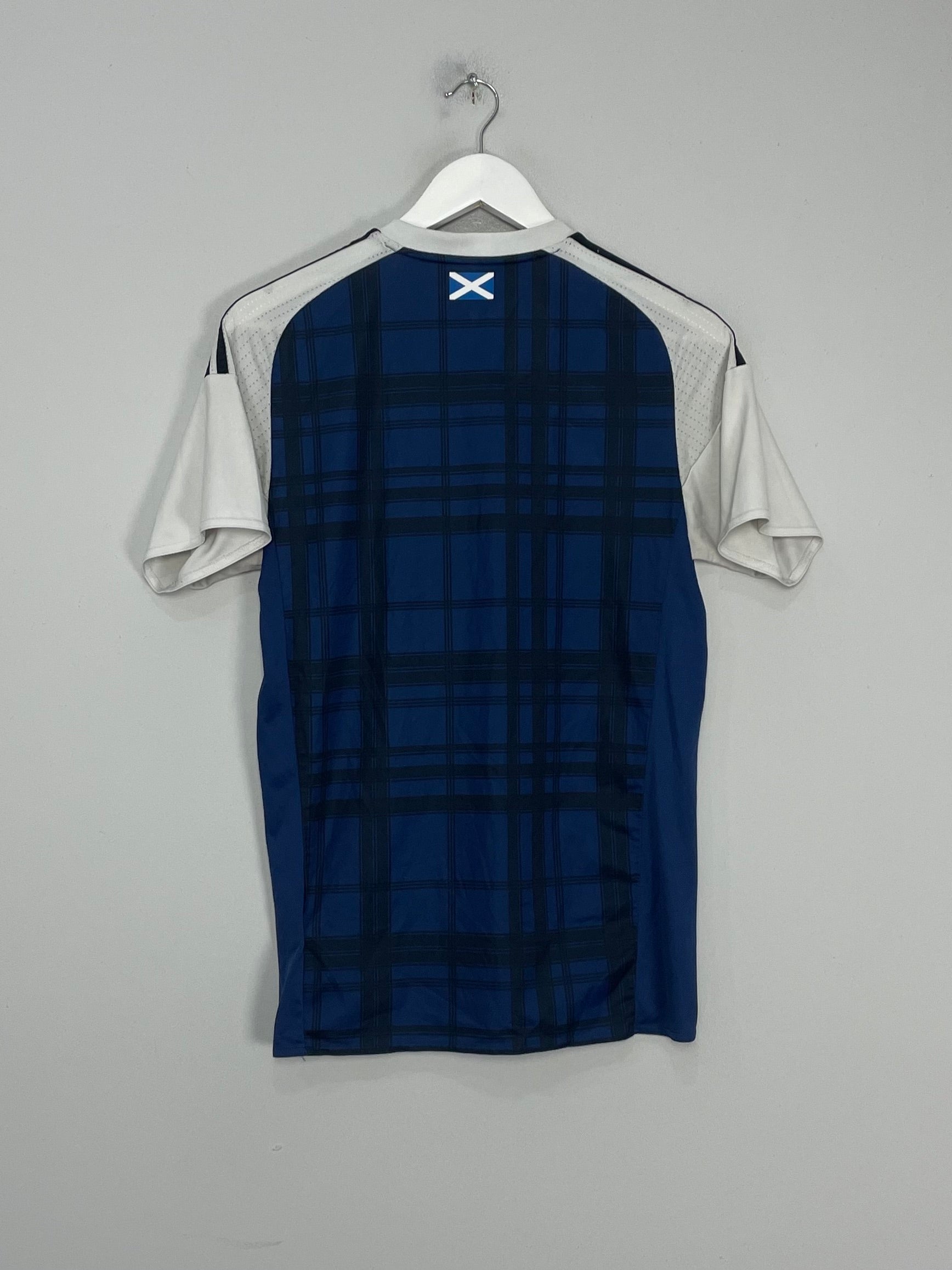 Shop 2016/17 SCOTLAND HOME SHIRT (S) ADIDAS, classic football shirts, vintage football shirts & retro soccer jerseys at Cult Kits