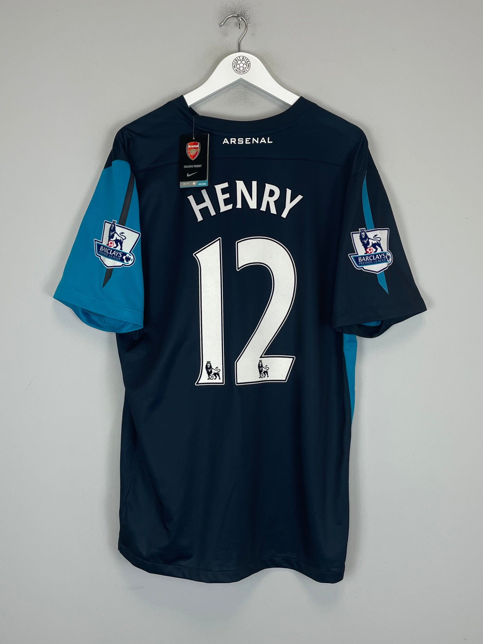 Shop 2011/12 ARSENAL HENRY #12 *BNWT* AWAY SHIRT (XL) NIKE, classic football shirts, vintage football shirts & retro soccer jerseys at Cult Kits