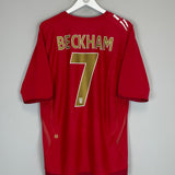 2006/08 ENGLAND BECKHAM #7 AWAY SHIRT (XL) UMBRO