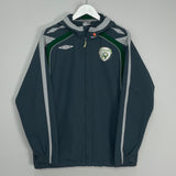 Shop 2006/08 IRELAND TRAINING JACKET (L) UMBRO, classic football shirts, vintage football shirts & retro soccer jerseys at Cult Kits