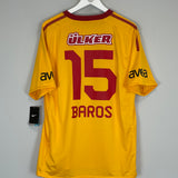 Shop 2011/12 GALATASARAY BAROS #15 *BNWT* THIRD SHIRT (L) NIKE, classic football shirts, vintage football shirts & retro soccer jerseys at Cult Kits